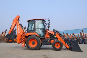 Retroexcavadora Kubota de gran venta con cucharón frontal, excavadora compacta, máquina cargadora, directo de fábrica, proveedor de Alibaba - Product Image 6