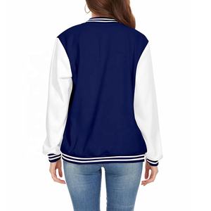 Vente en gros de vestes universitaires personnalisées pour hommes, vestes Letterman, blouson bombardier personnalisé de baseball Letterman, véritable - Product Image 2