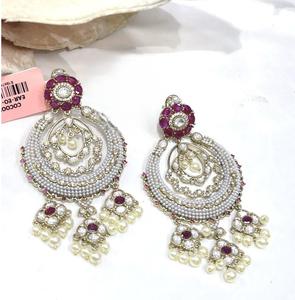 Pendientes de Alta Calidad con Toque Brillante, Pendientes Fusion para Mujer, para un Look Nocturno, para Fiestas, a la Moda - Product Image 2