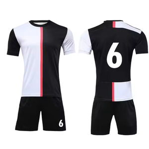 Maillot de football respirant 100 % polyester de haute qualité à séchage rapide, uniforme de football personnalisé, tenue d'équipe de football, vente directe d'usine - Product Image 1