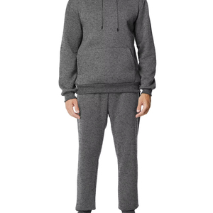 Conjunto Deportivo de Invierno Bordado Cómodo, 100% Algodón, Ropa Casual con Logotipo Frontal - Product Image 1