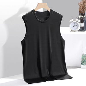 <span class=keywords><strong>Camiseta</strong></span> <span class=keywords><strong>de</strong></span> entrenamiento sin mangas para <span class=keywords><strong>hombre</strong></span>, <span class=keywords><strong>de</strong></span> secado rápido, con diseño <span class=keywords><strong>de</strong></span> logotipo personalizado OEM, color liso o con bloques <span class=keywords><strong>de</strong></span> color opcionales. - Product Image 2