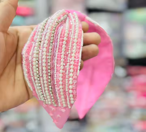 Diademas de Alta Calidad 2026 Hechas a Mano, Diseño de Moda para Mujeres y Niñas, Multicolores, Bordadas y con Cuentas - Product Image 2