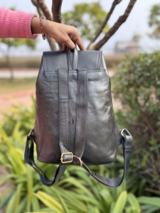Mochila de Cuero Genuino a la Moda, Bolsos Elegantes, Última Llegada, Mochila Unisex al por Mayor, Mochila Escolar, Producto al por Mayor - Product Image 4