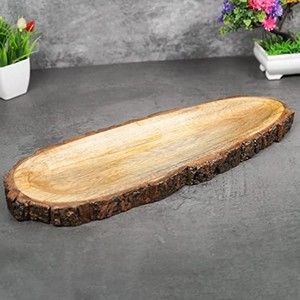 ชุดเสิร์ฟหลายชั้นไม้มะม่วง |   กล่องเก็บของไม้ทำมือขายส่ง - Product Image 5
