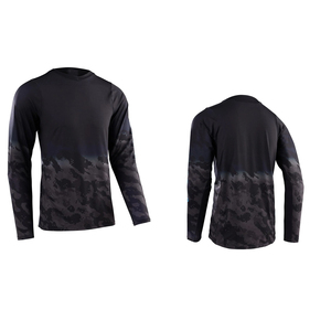 Custom Logo Windproof Breathable Anti-UV Quick Dry Plus Size Adult Motocross Racing Jersey for <b>MTB</b> and Auto Racing Jersey - Product Image 6