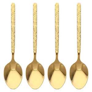 Juego de cucharas metálicas de alta calidad para cocina y comedor, con superficie pulida suave y agarre cómodo - Product Image 5