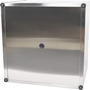 Jardinière carrée en acier inoxydable sur mesure OEM, pot de fleurs en métal, vente en gros, jardinière minimaliste pour balcon, salon et bureau - Product Image 4
