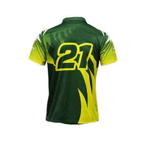 Uniforme de Cricket Personalizado para Hombre de Alta Calidad, 100% Poliéster, Impresión por Sublimación, Talla y Diseño Personalizados - Product Image 4