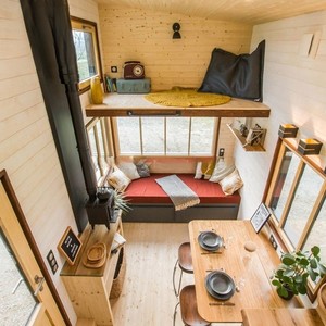 Casa Prefabricada de Madera de Lujo, Casa Móvil Modular, Cabaña Portátil con Cocina, Baño y Espacio para Dormir - Product Image 3