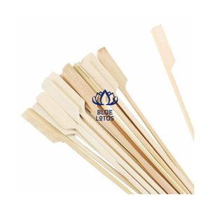 Palillos de Bambú Natural Directo de Fábrica, Palitos Resistentes y Lisos para Carne, Kebab, Mariscos, Pollo y Uso en Catering - Product Image 1