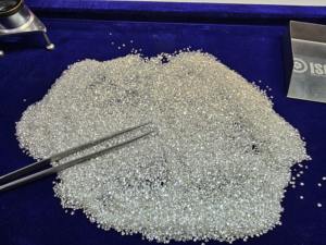 Diamants ronds brillants HPHT cultivés en laboratoire, 0,076 ct, 0,082 ct, F VVS VS, excellente taille, forte pureté, vente en gros - Product Image 3