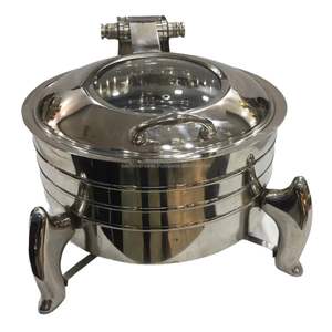 หม้อสแตนเลสเคลือบทองแดง ฝาแก้ว ใช้กับเตาแม่เหล็กไฟฟ้าได้ เหมาะสำหรับทำซุปและตุ๋น - Product Image 6