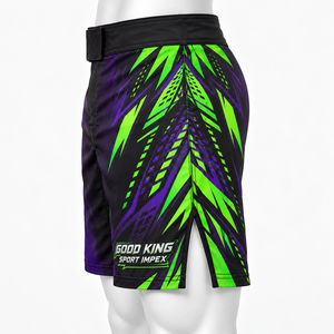 Shorts MMA personnalisés par sublimation pour hommes, shorts d'entraînement de grappling personnalisés, séchage rapide, extensibles, vêtements de sport d'arts martiaux, fabrication OEM - Product Image 3