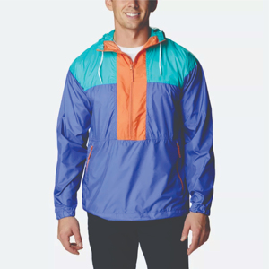 Sudadera con capucha impermeable con cremallera para hombre, de alta calidad, con logotipo personalizado, talla grande - Product Image 1