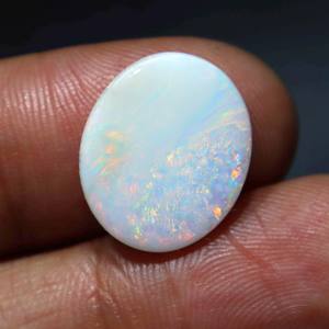 Ópalo Natural Australiano de 4 Quilates, Gema Suelta de Coober Pedy, Cristal de Ópalo de Fuego Multicolor, Hecho a Mano para Joyería - Product Image 2