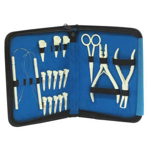 Pince à extensions capillaires, outil de coiffure pour retirer les micro-anneaux et les perles, ouvre-perles - Product Image 5