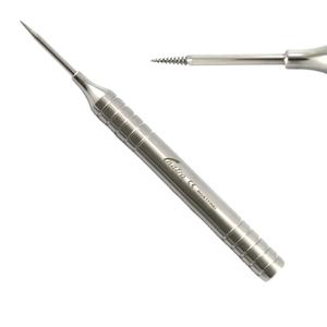 เครื่องมือถอนฟันแบบไม่ยืดหยุ่น Bone Bridge Instruments BBI-324 สำหรับการถอนฟันแบบ Periotome พร้อมสกรู สำหรับการปลูกถ่ายรากฟัน ทำจากเหล็กกล้าไร้สนิม - Product Image 5