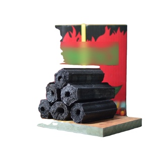 Briquettes de charbon de bois de sciure de bois dur à haute teneur en carbone pour grillades et barbecues, durée de combustion de 5 à 6 heures, cendres blanches propres, stable - Product Image 1