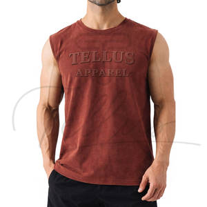 Débardeur de sport personnalisé avec logo pour homme, sans manches, pour musculation, style hoodie, coupe décontractée - Product Image 5