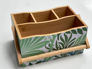 Porta Cubiertos de Madera con Diseño Moderno, Organizador de Cocina Hecho a Mano de la Mejor Calidad - Product Image 5