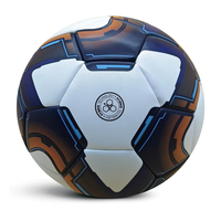 Ballon de football GAMEGAZER HB-1007 cousu main, haute qualité, en PU et EVA, avec chambre à air tressée pour l'extérieur