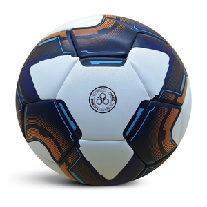 GAMEGAZER HB-1007 Ballon de football cousu main de haute qualité, taille 4, poids 400-440G, circonférence 620-640MM, en PU et EVA, pour usage intérieur, avec chambre à air enroulée - Product Image 4