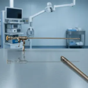 Gaine de diagnostic hystéroscopique Cliniva en acier inoxydable 4 mm, ensemble d'instruments réutilisables certifié CE Classe II pour usage hospitalier - Product Image 6