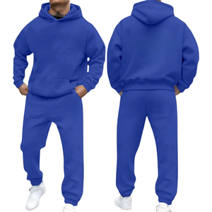 Conjunto Deportivo Oversize para Hombre, Sudadera Holgada con Capucha y Pantalones Jogger, Atuendo Deportivo Casual y Elegante para Actividades al Aire Libre - Product Image 4