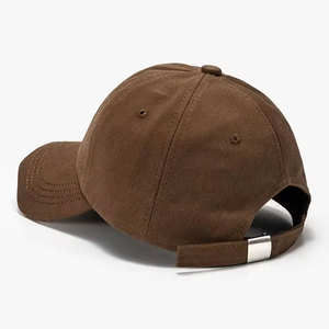 Gorra de Béisbol Unisex de 6 Paneles, Color Marrón, con Logotipo Bordado, Ajustable, para Adultos, Uso en las Cuatro Estaciones - Product Image 6