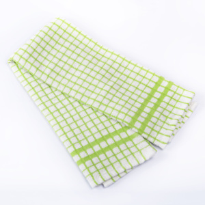 Serviettes de cuisine en coton à carreaux, écologiques, hypoallergéniques, rectangulaires, tissées, séchage rapide, lavables en machine, usage domestique, personnalisables - Product Image 2