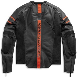 Giacca in Pelle <span class=keywords><strong>H</strong></span> D BRAWLER da Uomo - Product Image 4