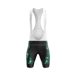 Tenue de cyclisme haut de gamme pour hommes : maillot à manches courtes et short à bretelles personnalisés, vêtements de sport à séchage rapide pour la route et le VTT - Product Image 4