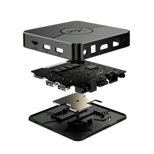 กล่องรับสัญญาณแอนดรอยด์11,กล่องทีวี X98 Plus Amlogic S905W2 4G 64GB H.265 5G Dual Wifi AV1 AC HDR 10 + 4K 802.11 Media Player - Product Image 6