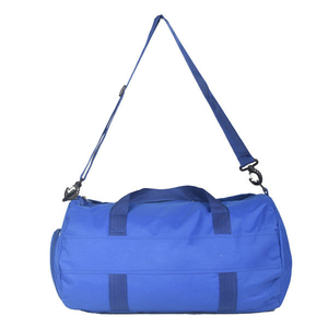 Blue Polyester <b>Duffel</b> <b>Bag</b> With Zipper Closure For Gym Fitness Exercise Sport Use - Product Image 6