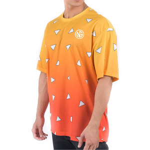 T-shirt surdimensionné en coton tricoté 100 % personnalisé pour homme, nouvelle arrivée, poids lourd 300 g, respirant, séchage rapide - Product Image 5