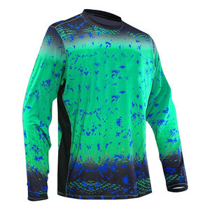 Camisas de Pesca Personalizadas para Hombre, de Secado Rápido, Transpirables, Servicio OEM, Cómodas, Ligeras, MOQ Bajo, Nueva Llegada, UPF 50 - Product Image 1