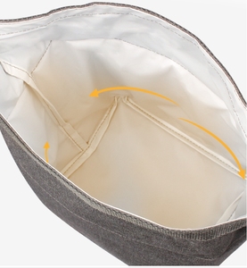 Portable Oxford Cloth Thermal Bag <b>Cooler</b> Office School Outdoor Kids Adult Zipper Tote Lunch Box Bag - Product Image 6