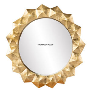 Espejo de pared con marco plateado de diseño irregular, clásico y moderno para decoración del hogar, con múltiples acabados y entre los más vendidos. - Product Image 4