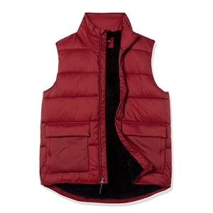 Gilet matelassé unisexe Altr Brothers Shiny OEM avec logo personnalisé, rembourré de duvet, séchage rapide, respirant – Veste streetwear pour l'extérieur et les voyages - Product Image 4