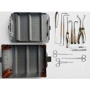 Ensemble d'instruments de rhinoplastie 13 pièces en plastique pour la chirurgie nasale réutilisable avec boîte - Kit reconstructif en acier inoxydable de qualité supérieure - Product Image 1