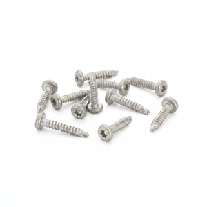 PDC Pan Head Stainless Steel (304/316/410) Self-Drilling <b>Screws</b> Class 8 Grade Natural Finish Metric/Inch Phillips Drive - Product Image 1