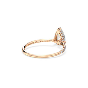 แหวนแต่งงานเพชรเพาะเลี้ยงในห้องปฏิบัติการ REYES Fine Jewelry HPHT CVD พร้อมใบรับรอง IGI ตัวเรือนทองคำแท้ 14K ประดับเพชรแบบซ่อนรอบวง - Product Image 6