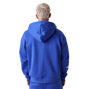Winter Solid Breathable 100% Cotton Men's <b>Embroidery</b> Tracksuit Hoodie and Sweatpants <b>Set</b> with Custom <b>Embroidery</b> Patch - Product Image 2
