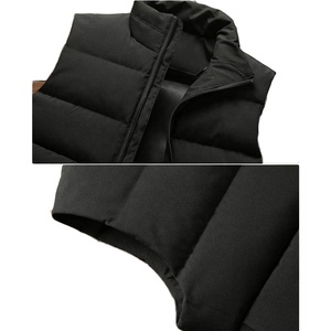 Mens High Quality <b>Gilet</b> Jackets <b>Hooded</b> Sleeveless Fashion Wear Gents Puffer Vest Men's Down Coat Vests Custom Logo Winter OEM - Product Image 6