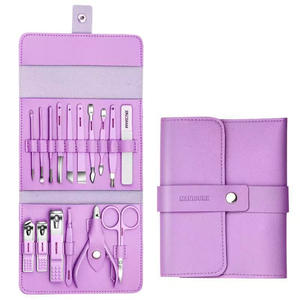 Kit de soins des ongles personnalisable pour hommes et femmes, comprenant des coupe-ongles pour les doigts et les orteils, un lime à ongles et un étui en cuir - Product Image 6