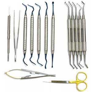 Kit chirurgical orthopédique réutilisable pour implants dentaires, greffe d'os en forme de champignon, instruments de tunnelisation pour lifting de sinus Vista, approuvé CE - Product Image 1