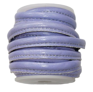 สายหนังเย็บแบบเรียบกันน้ำคุณภาพสูงสายรัดแบบกลมสำหรับกระเป๋ารองเท้าเสื้อผ้าสิ่งทอในบ้าน - Product Image 1