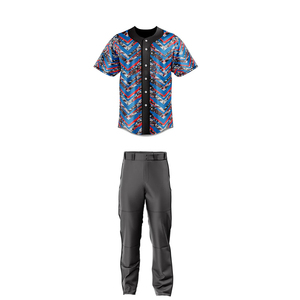 Uniforme de Béisbol para Hombre en Oferta, Diseño Nuevo, Material de Poliéster de Alta Calidad, Ropa Deportiva al Mejor Precio - Product Image 3