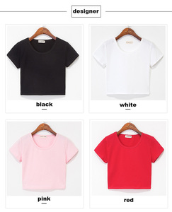 เสื้อครอปท็อป เสื้อยืดผู้หญิง เสื้อแฟชั่น เสื้อยืดสั่งทำ เสื้อยืดผู้หญิง - Product Image 2